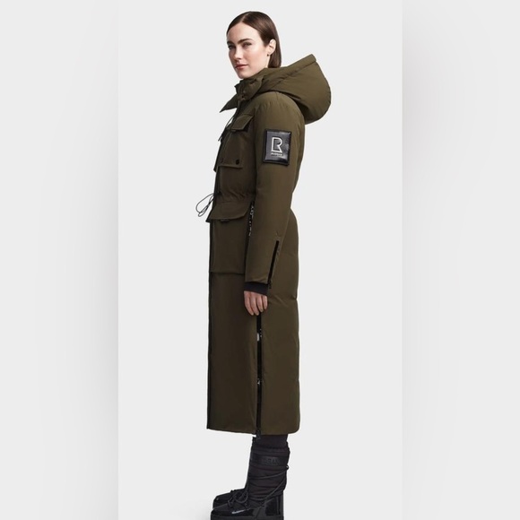 RUDSAK Atmosphere Maxi Down Parka – Army Green – Size M – LIMITED EDITION - Picture 2 of 16